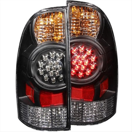 311042 Toyota Tacoma 05-15 LED Tail Lights- Black